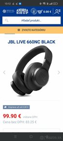 JBL Live 660NC BLUETOOTH SLUCHADLA SU ORIGINÁL SU V SUPER ST - 2