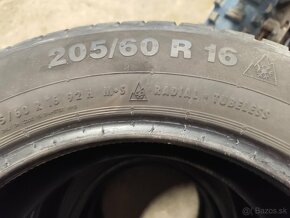 4x Zimné 205/60 r16 - 2