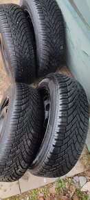 5x100 R15 195/65 R15 zimné pneumatiky - 2