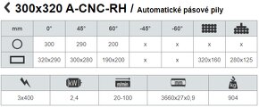 Pásová pila Pegas 300x320 A-CNC-RH - 2