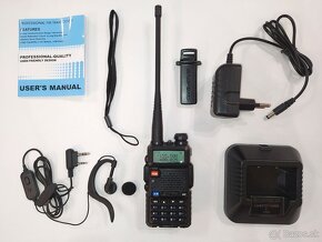 Vysielačka Baofeng UV-5R 8w + záruka 2r - 2