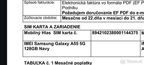 Nerozbaleny A55, kupeny 11.11.2024, 128GB, 8GB RAM, 2 r.zaru - 2