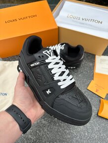 Louis Vuitton tenisky black Komplet balenie - 2