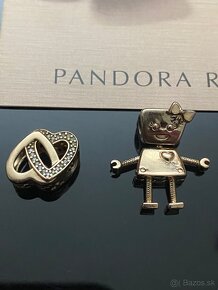 Pandora Rose gold privesky - 2