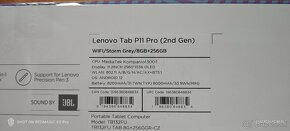 NOVÝ TABLET Lenovo TAB P11 Pro 2nd Gen 256GB - 2