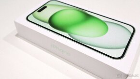 IPHONE 15 - 128 GB, GREEN - NEROZBALENÝ - 2