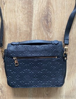 louis vuitton metis crossbody leather black - 2