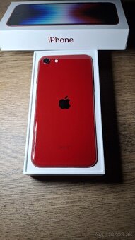 iPhone SE 2022 64GB RED – TOP CENA-NOVÁ BATERIA - 2