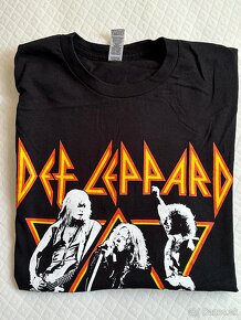 Unisex trička Def Leppard, veľkosť M - 2