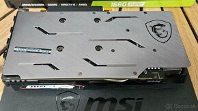 Predám grafiku MSI GeForce GTX 1660 SUPER GAMING X - 2