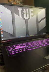 Predám Herný počítač ASUS TUF Gaming F17 FX706HCB-HX110W - 2