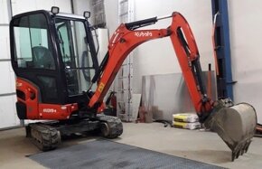 1.9t minibagr Kubota KX019 roztah, 5 lopat - 2