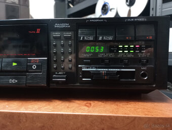 AKAI HX-A451W Double Cassette Deck - 2