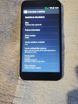 Mobil značky zopo čierny dual sim plne funkčný v zachovalom - 2