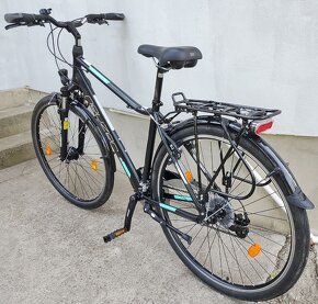 Trekingový NEUZER 19 ALU rám, 28 kolesá, SHIMANO, LED svetlá - 2