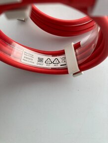 USBC Kábel 65W 6,5A OnePlus Warp Charge Type-C/Type-C Red - 2