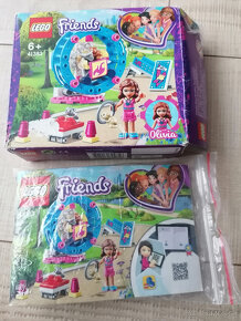 Predám LEGO Friends -Cvičenie škrečkov,pohyblivý otočný kruh - 2