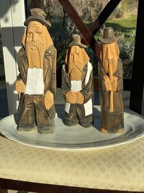 Predam ručne vyrežávané drevené figurky - 2
