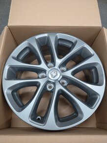 17" alu RENAULT originál + pneu 100 % stav. - 2