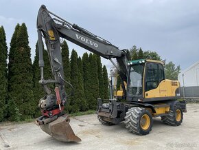 Kolesový bager Volvo EW160C - TILTROTATOR - 3x lžíce - 2