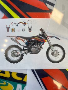 Kompletná sada polepov na KTM SX SXF 13/15, EXC 14/16 - 2