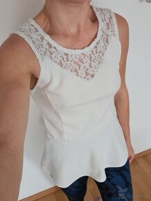 H&M nosený top S - 2