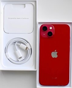 iPhone 13 Red KONDICE BATERIE 100% TOP - 2