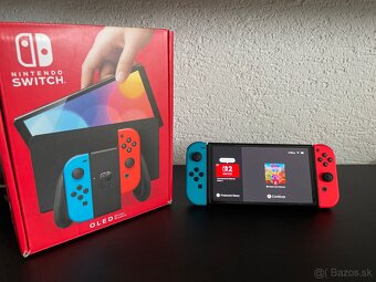 Nintendo Switch OLED top stav - 2