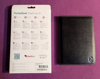 Čítačka kníh ★ PocketBook Touch Lux 3 ★ Obal v cene - 2