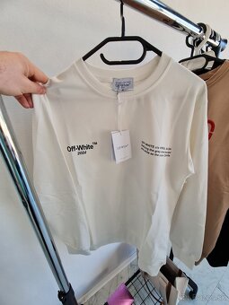 Off white mikina tričko - 2