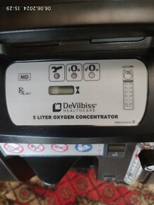 Predám Kyslíkový koncentrátor - DeVilbiss Compact 525KS - 2