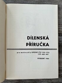 Dílenská příručka - Čezet Sport 125 / 175 ( 1986 ) - 2