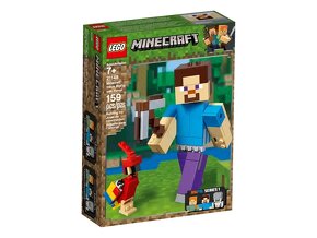 21148 LEGO MINECRAFT Steve BigFig s papagájom - 2