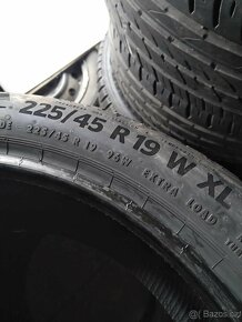 225/45 R 19 letné CONTINENTAL. - 2