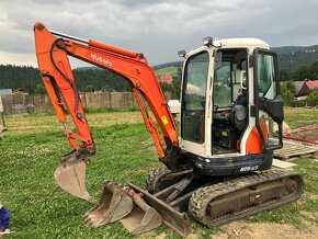 Kubota U25-3 bezpresahový 2600kg - 2