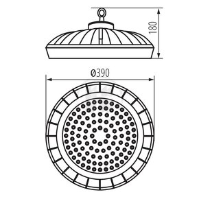 Svietidlo 200W 28000lm 4000K - 2