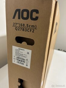 AOC Monitor 27" Q27B3CF2 100 HZ - 2