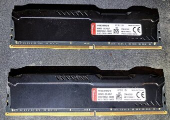 Predam RAM 2x8GB Kingston HyperX Fury - 2