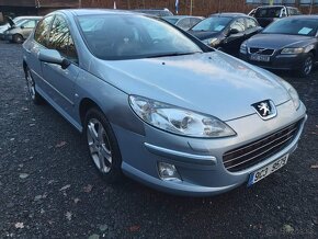 Peugeot 407 2.0HDI 100kw STK 8/2025 xenony digiklima polokůž - 2