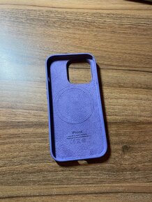 Apple silicone case pre iPhone 14 pro, Iris - 2