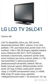 LCD televízor - 2