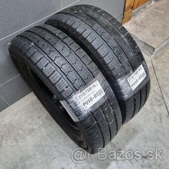 Dodávkové zimné pneu 215/75 R16C NEXEN DOT2520 - 2