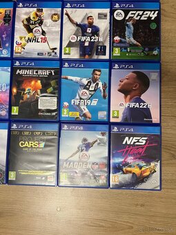 Predám hry a príslušenstvo na PS 4 - FIFA, NFS, Battlefield… - 2