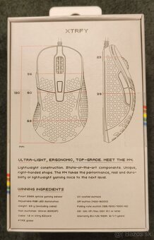 XTRFY M4 RGB retro edition gaming mouse - 2