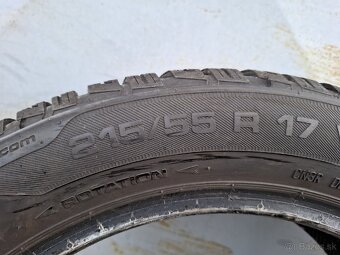 Zimné pneumatiky 215/55 r17 - 2