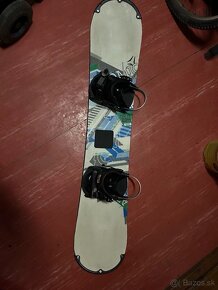 Atomic snowboard a Topanky Elan - 2