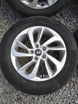 17" alu HYUNDAI TUCSON + TPMS + letné MICHELIN. - 2