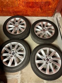 5x112 R17 s Letnymi pneu 215/55R17 Dot 2024 - 2