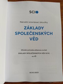 Základy spoločenských vied - SCIO (2023) - 2