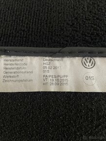 Originálne rohože VW Tiguan 2017 - 2